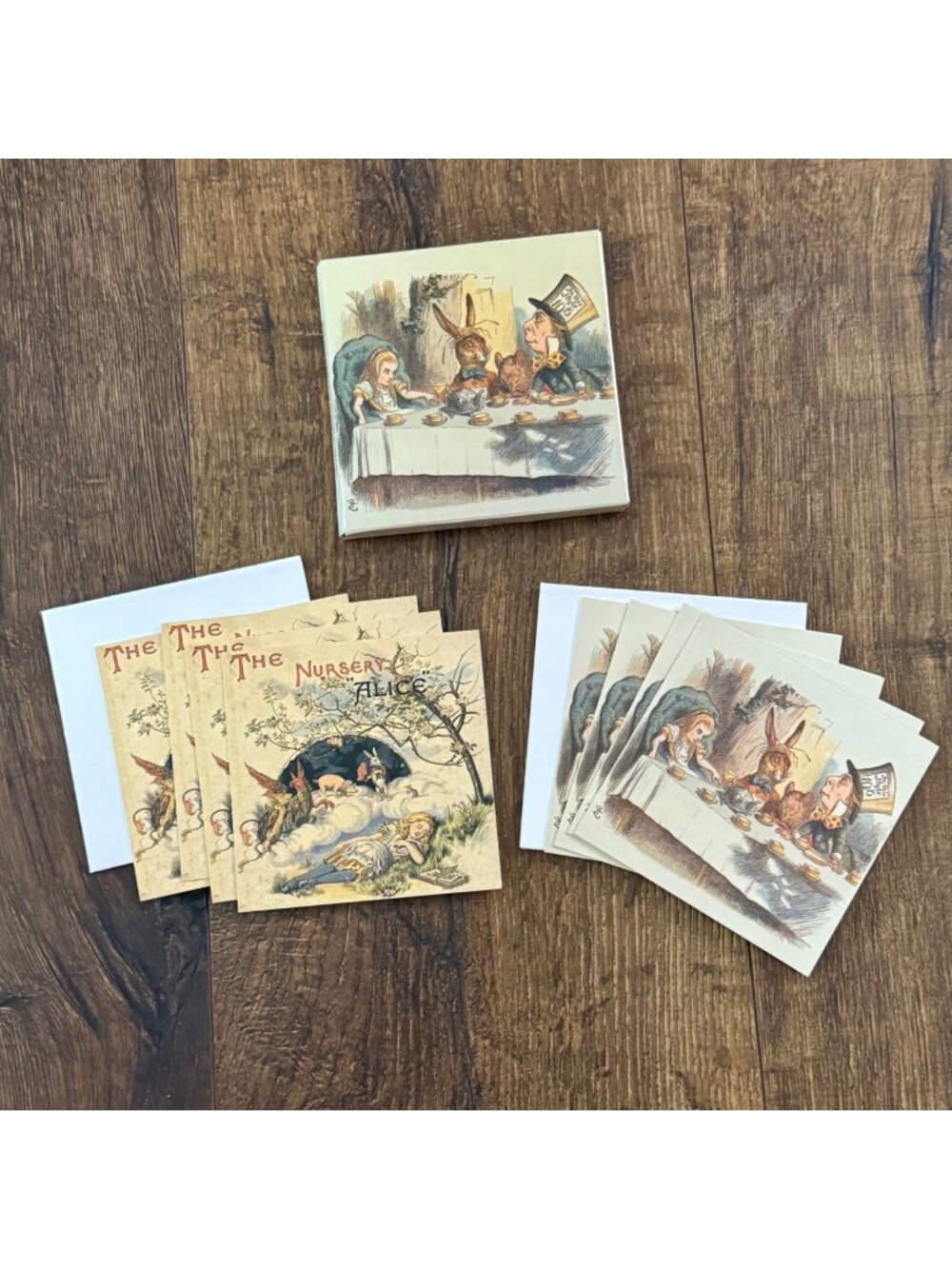 Alice in Wonderland The Nursery - Alice 8 Notecards Bodleian Library